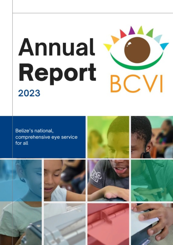 Annual Report 2023 - Belize Council for the Visually Impaired